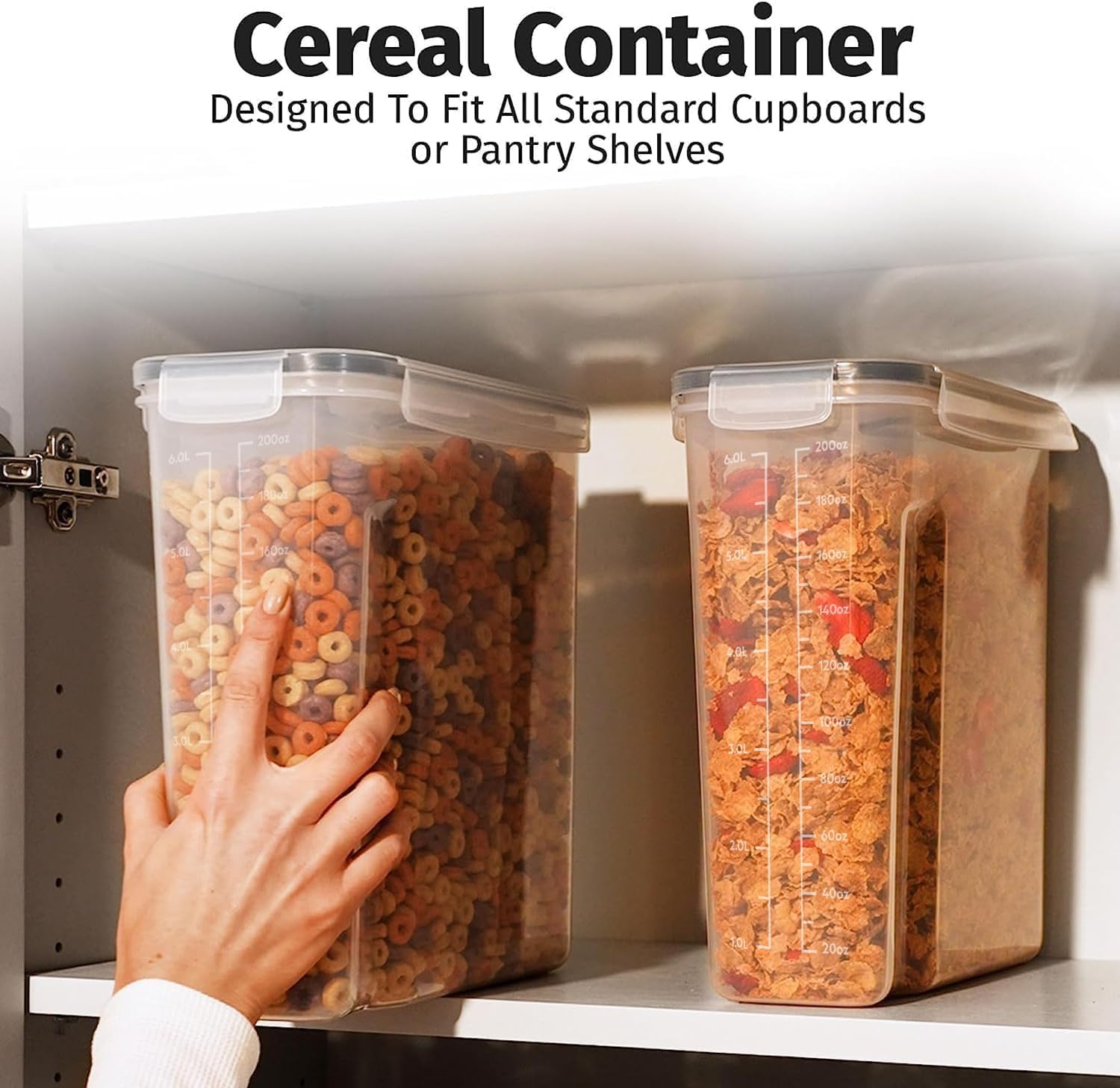 Thumbnail 2 de Shazo 2-Pack 6.3L Airtight Food Containers