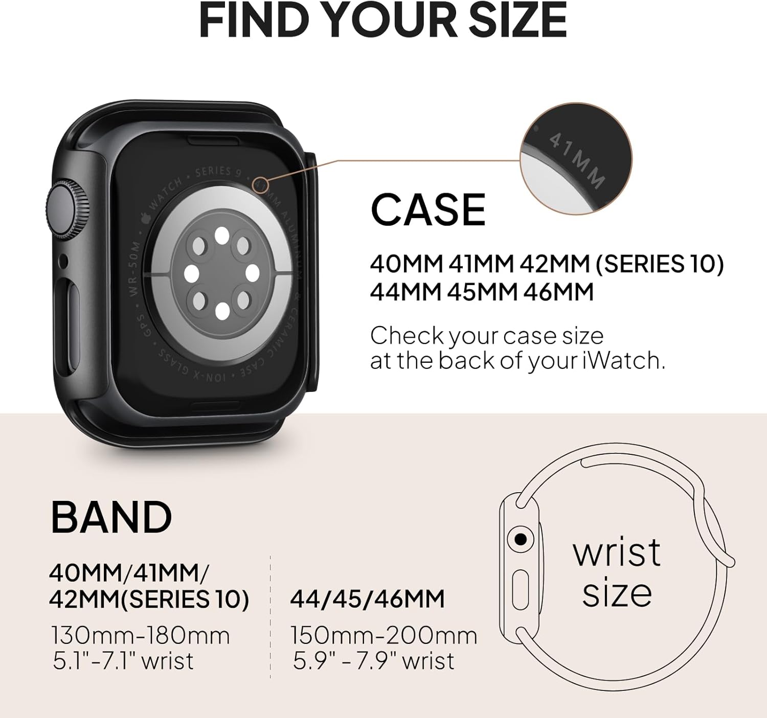 Thumbnail 4 de Raradev 3‑in‑1 braided strap and 9H screen protector for Apple Watch 42mm