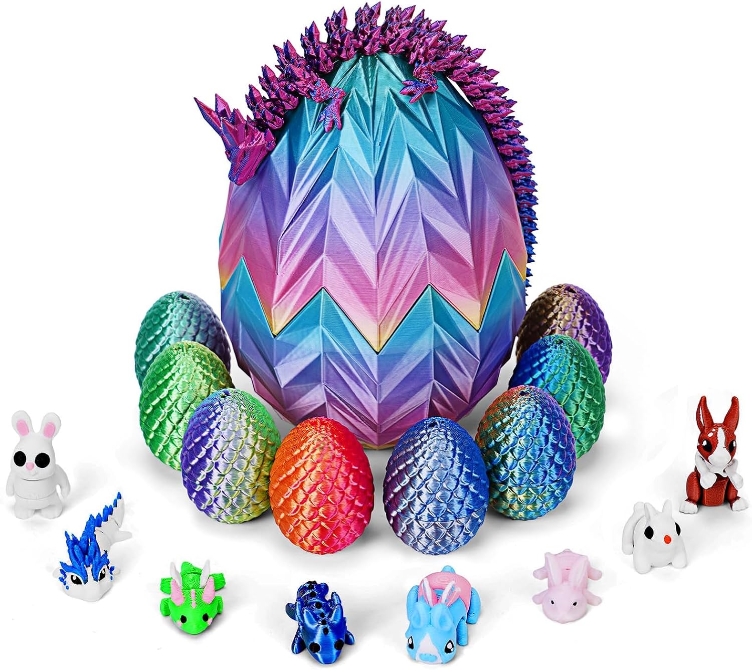 Detalle de 18Pcs dragon egg mini figures A1
