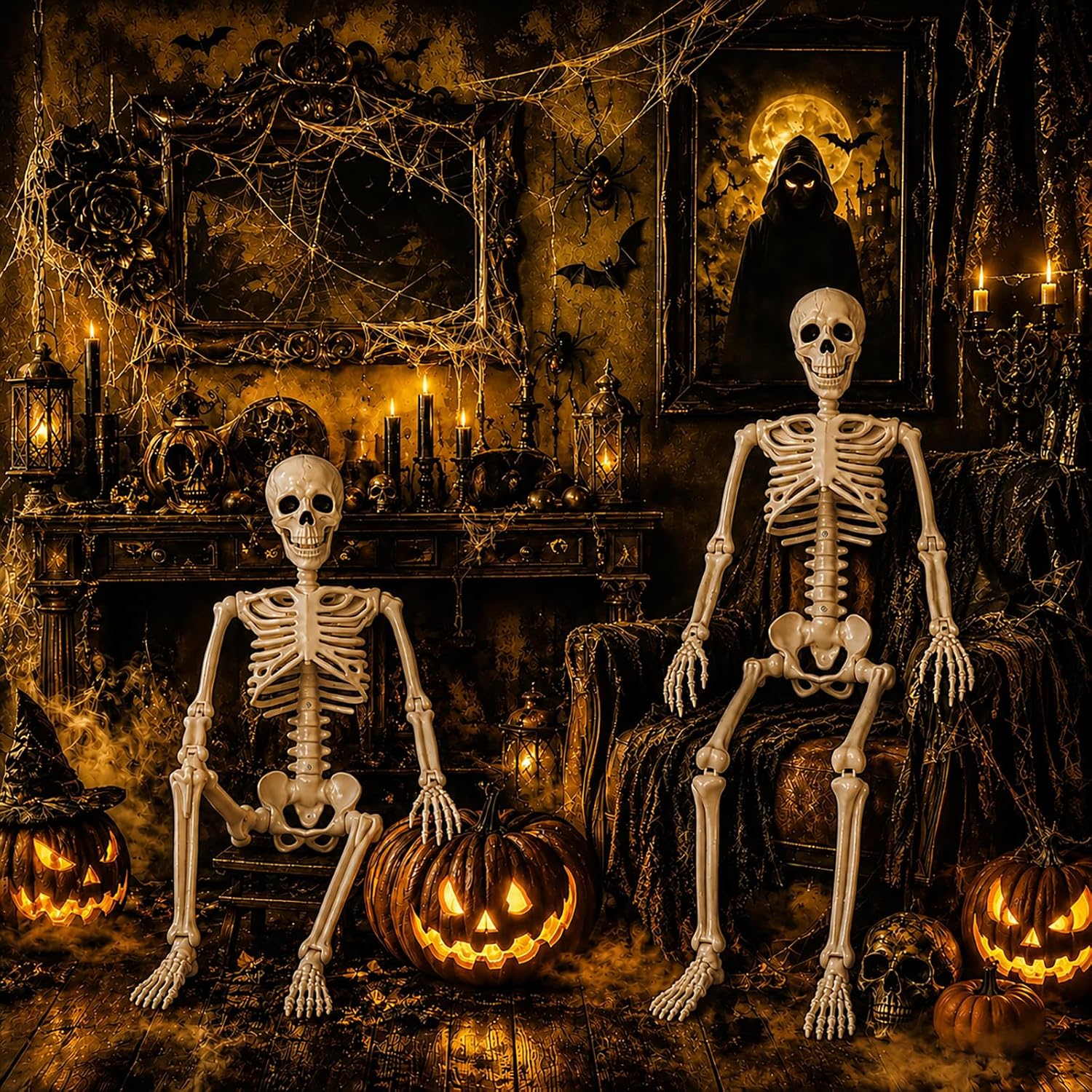 Thumbnail 2 de GCNBCNB Posable Skeleton Decoration, 36-Inch
