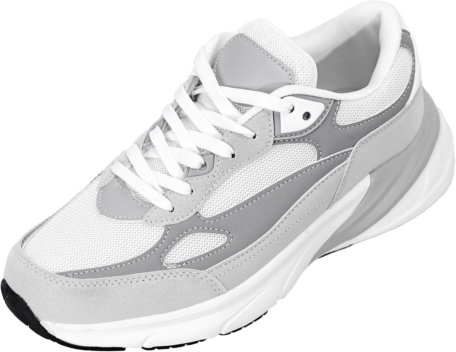 Detalle de JOMIX damessneakers voor gymnastiek en tennis, licht en ademend