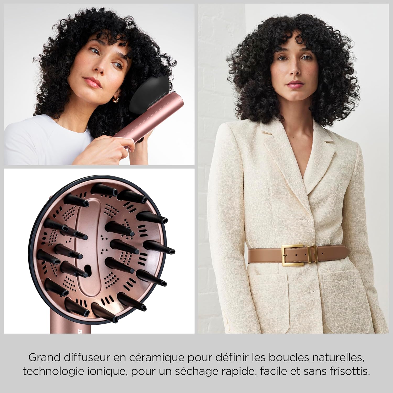 Thumbnail 3 de BaByliss Air Wand AS6556E, sèche-cheveux 4-en-1 avec diffuseur et vanity case offert