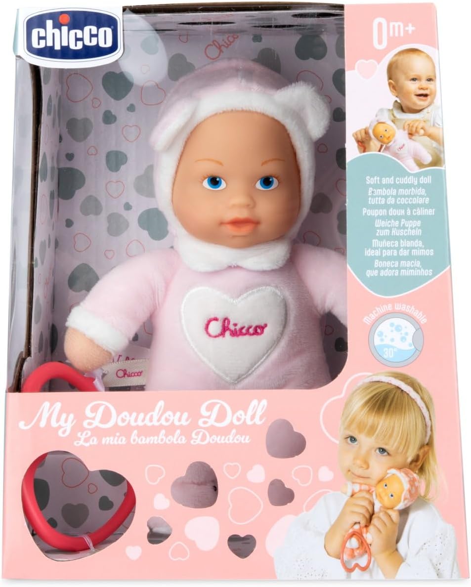 Detalle de Chicco La Mia Prima Bambola con anello cuore
