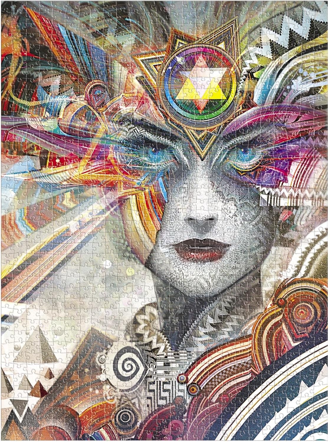 Detalle 2 de Paperblanks Revolution (Android Jones Collection) 1,000-piece jigsaw puzzle