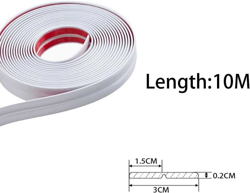 Detalle 2 de PVC Corner Trim 10M 3cm self-adhesive