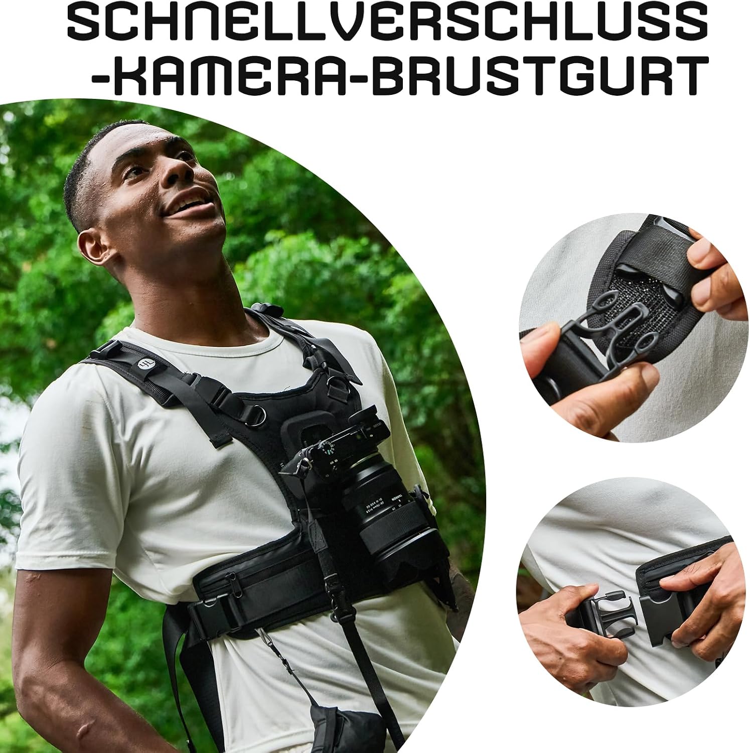 Thumbnail 6 de 4J LEDR Kamera-Tragegurt – Brustgurt-System für sichere Fotoabenteuer