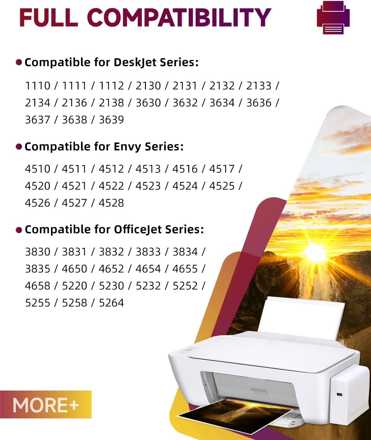 Thumbnail 1 de Sunnieink 302XL High Yield Black Ink Cartridge (Replacement for HP 302) – 750+ pages