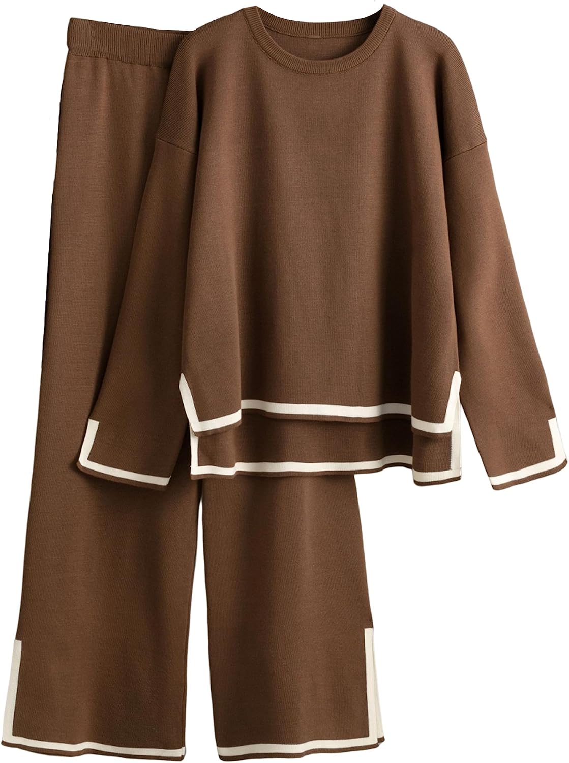 Thumbnail 6 de Tanming knit lounge set 2-piece, wide leg