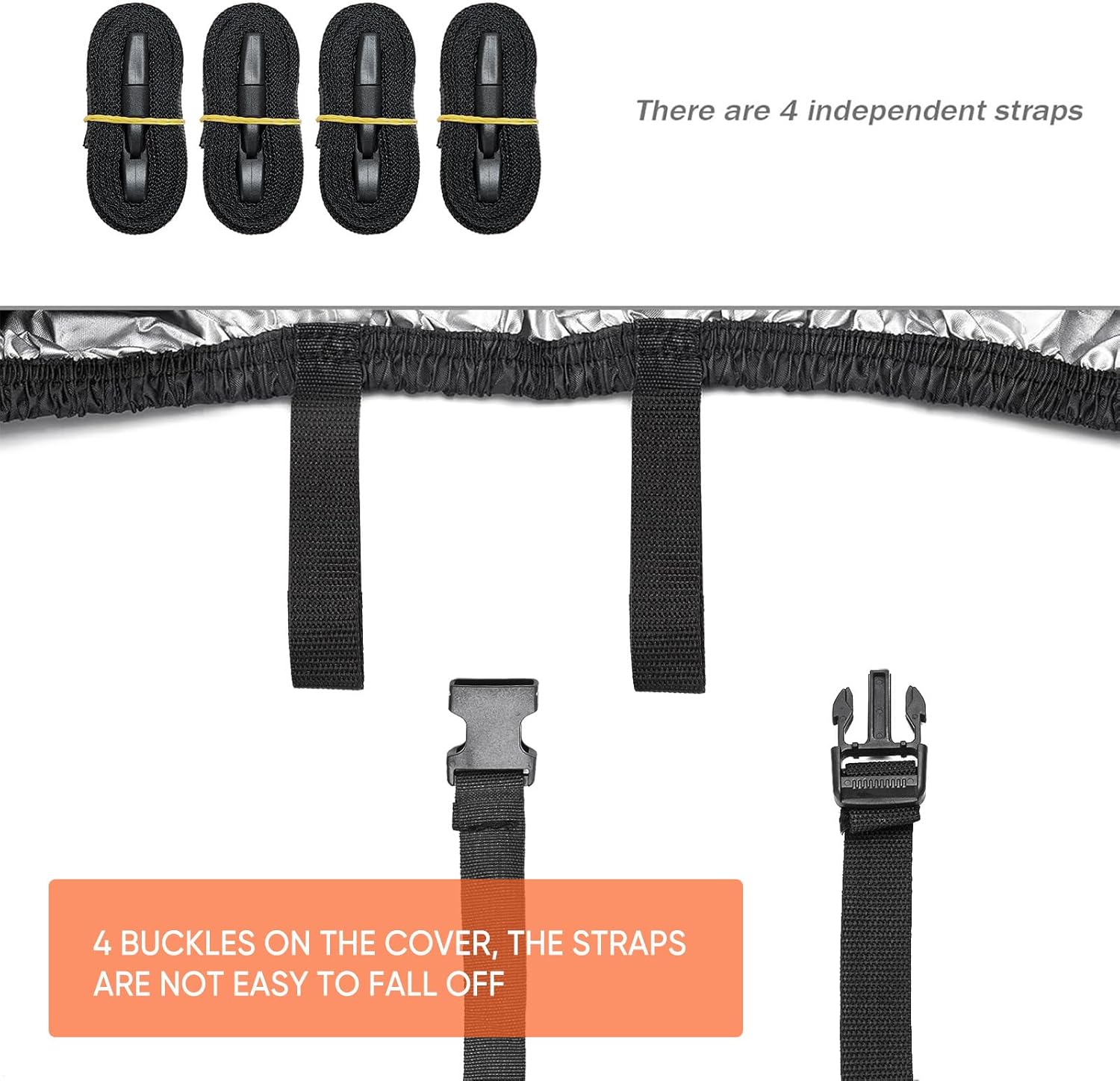 Thumbnail 6 de Jet Ski Cover (Trailerable, UV-Resistant & Waterproof) for PWC Lengths 115–120 in