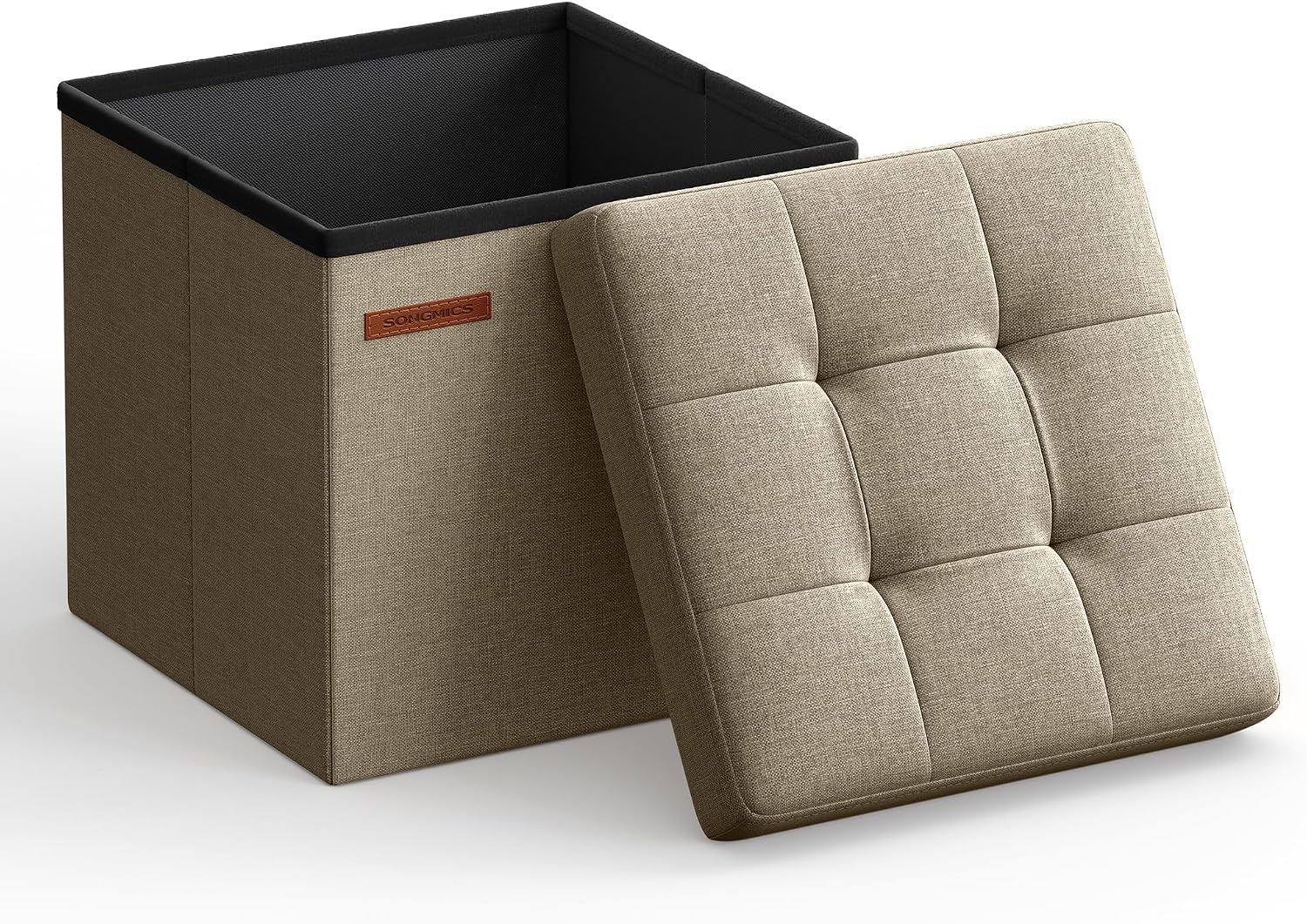 Thumbnail 6 de SONGMICS Folding Storage Ottoman, 11.8-Inch