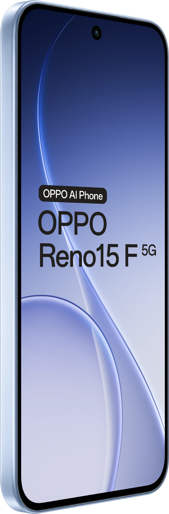 Detalle de OPPO Reno15 F 256GB Weiß 5G – Mittelklassen-Smartphone mit großem Akku