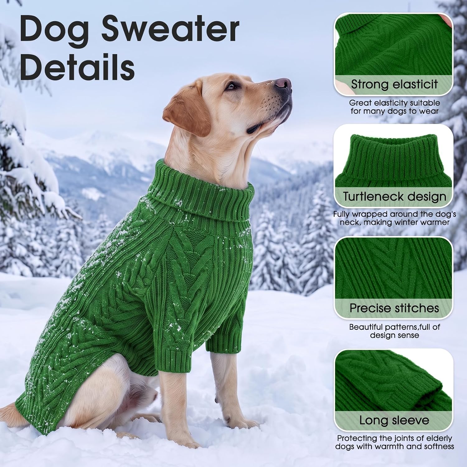 Detalle 2 de Dog sweater in polyester
