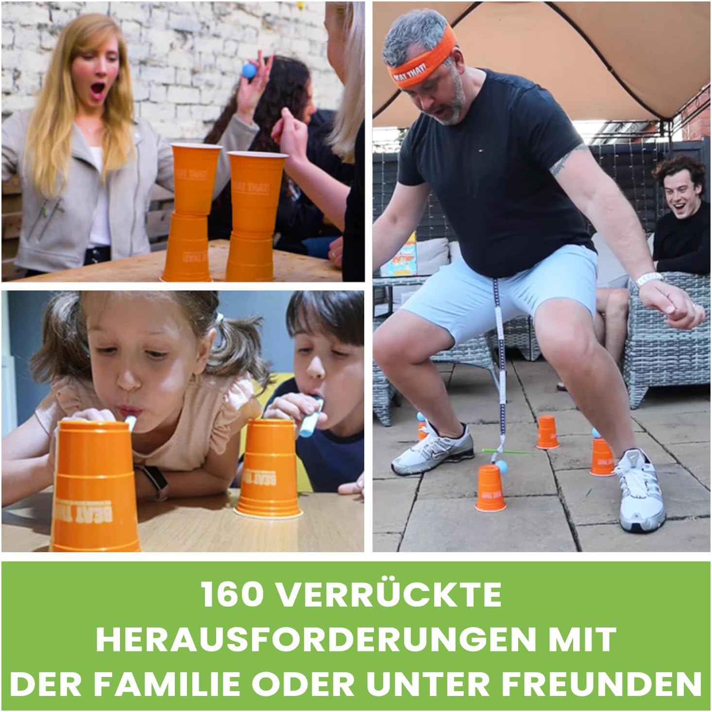 Thumbnail 2 de Gutter Games Beat that! – Rasende Partyspiel-Challenge für 2–8 Spieler ab 9 Jahren