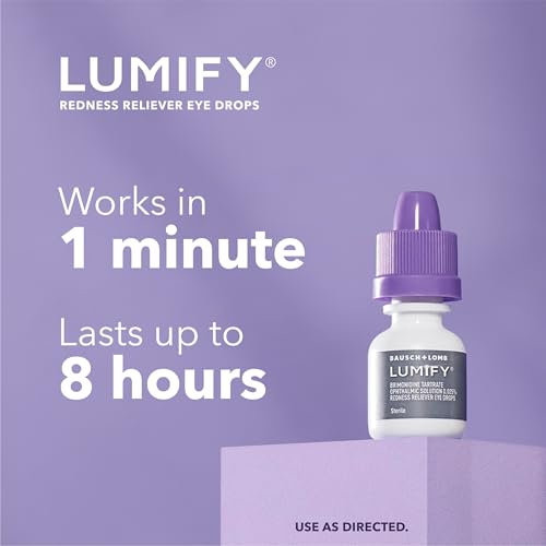 Detalle de LUMIFY Eye Drops for Red Eyes – Brimonidine Redness Reliever (0.25 Fl Oz / 7.5 mL)