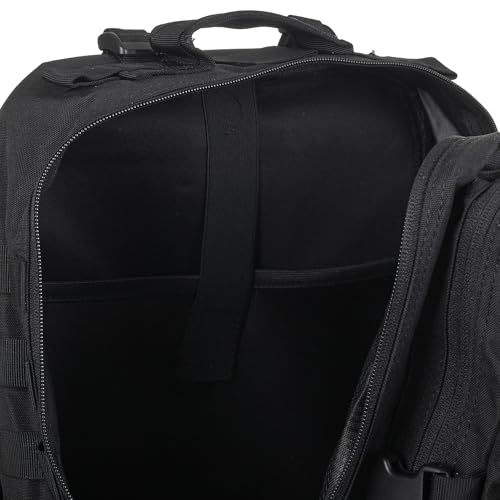 Detalle de ELITRAINX Mochila 45L Táctica: Repelente al agua, cabina de avión y compartimentos pensados para deporte