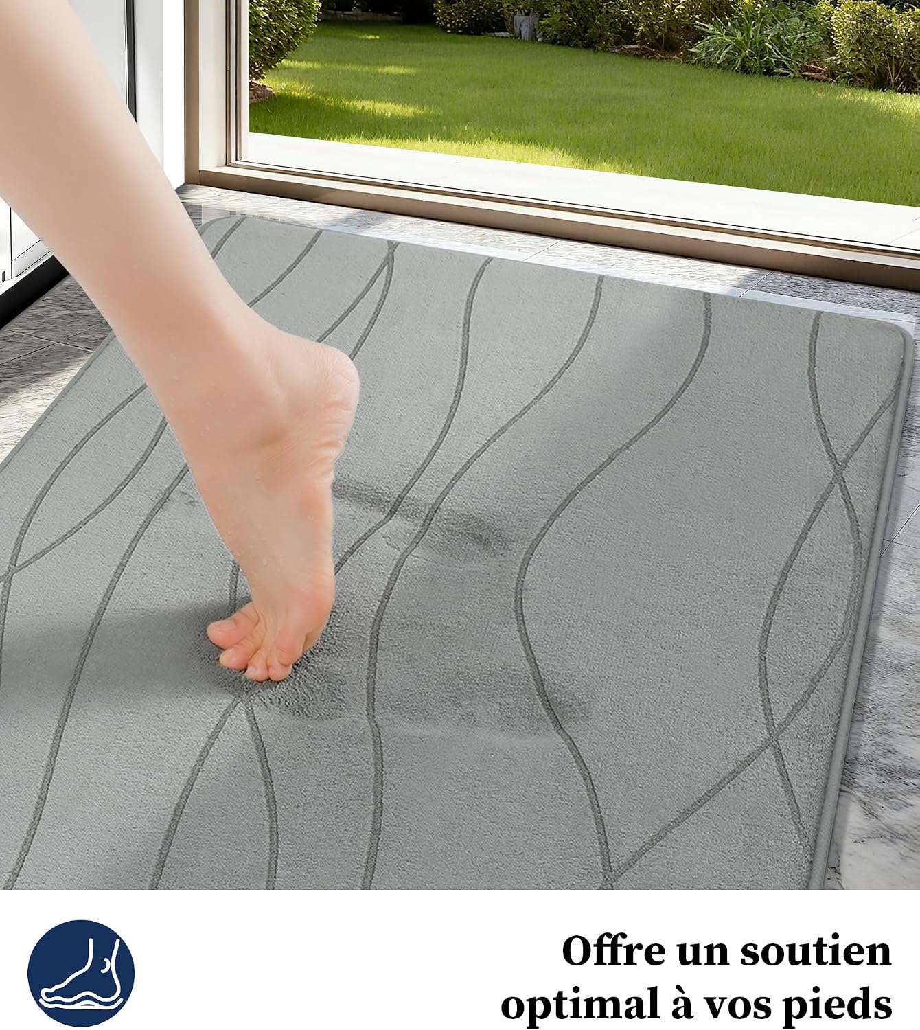 Thumbnail 3 de chakme Badematte Memoryschaum 43x61 cm