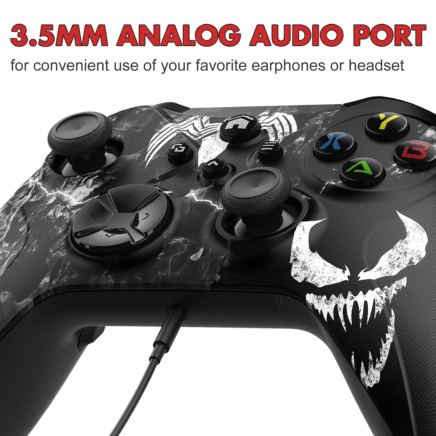 Detalle de Lapezei Wireless Controller für Xbox Series S/X – Vielseitiger Gamepad mit Macro, Turbo, Rücktasten und 3,5 mm Kopfhöreranschluss