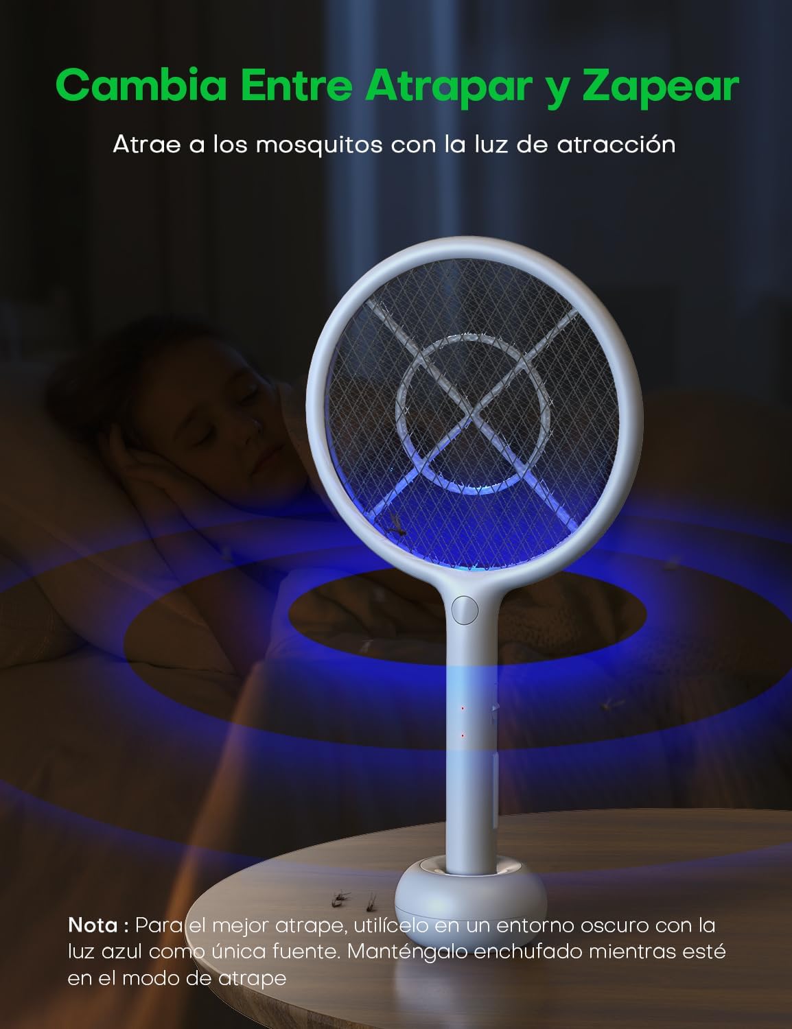 Thumbnail 2 de AROEVE Raqueta Mosquitos 4000V