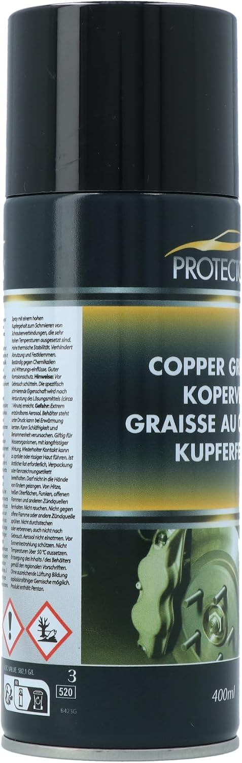 Thumbnail 5 de Protecton Graisse au cuivre 400ml, Noir – Graisse Cuivre Premium prête à l’emploi