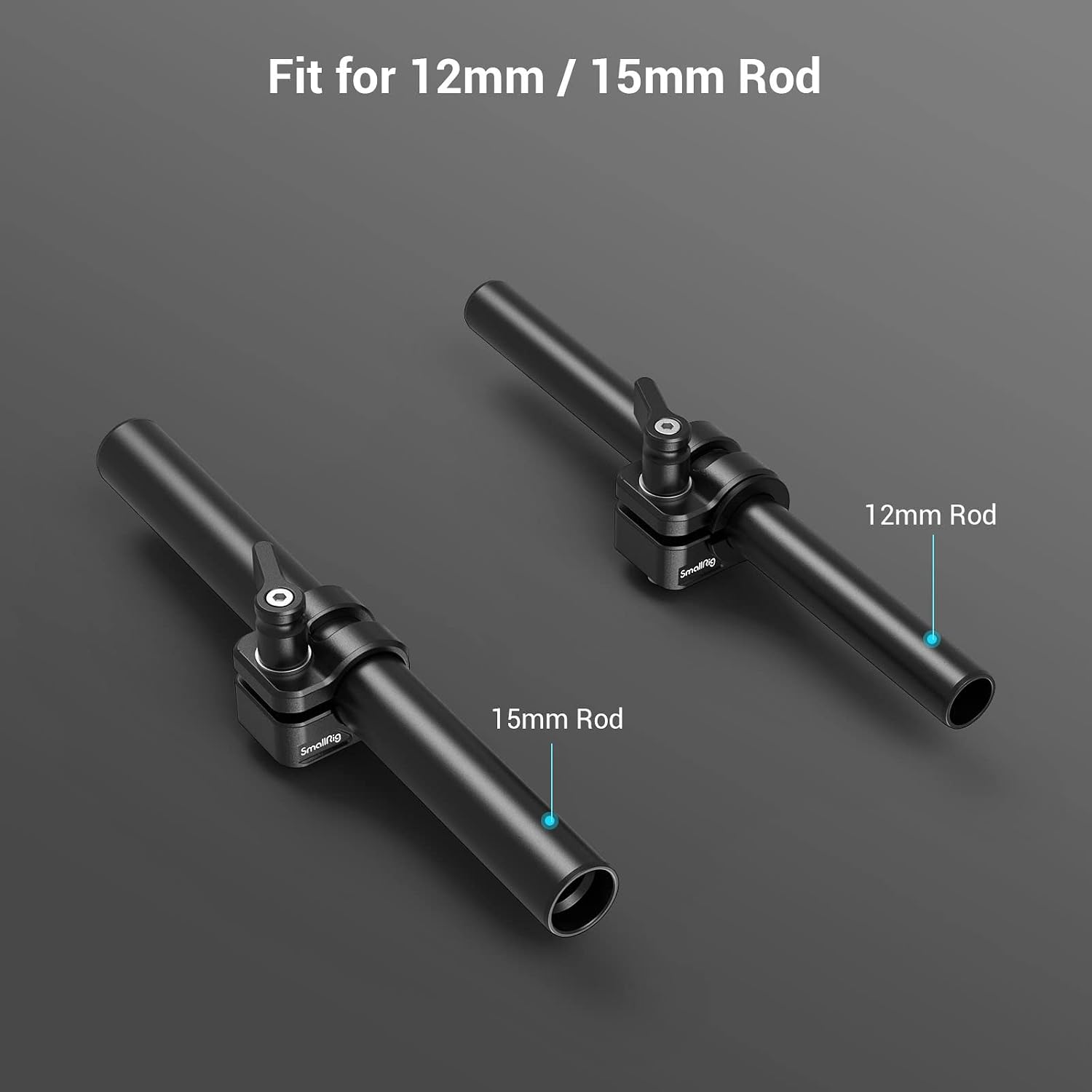 Thumbnail 3 de SMALLRIG 3598 enkelstångsklämma för 12 mm- och 15 mm-stänger