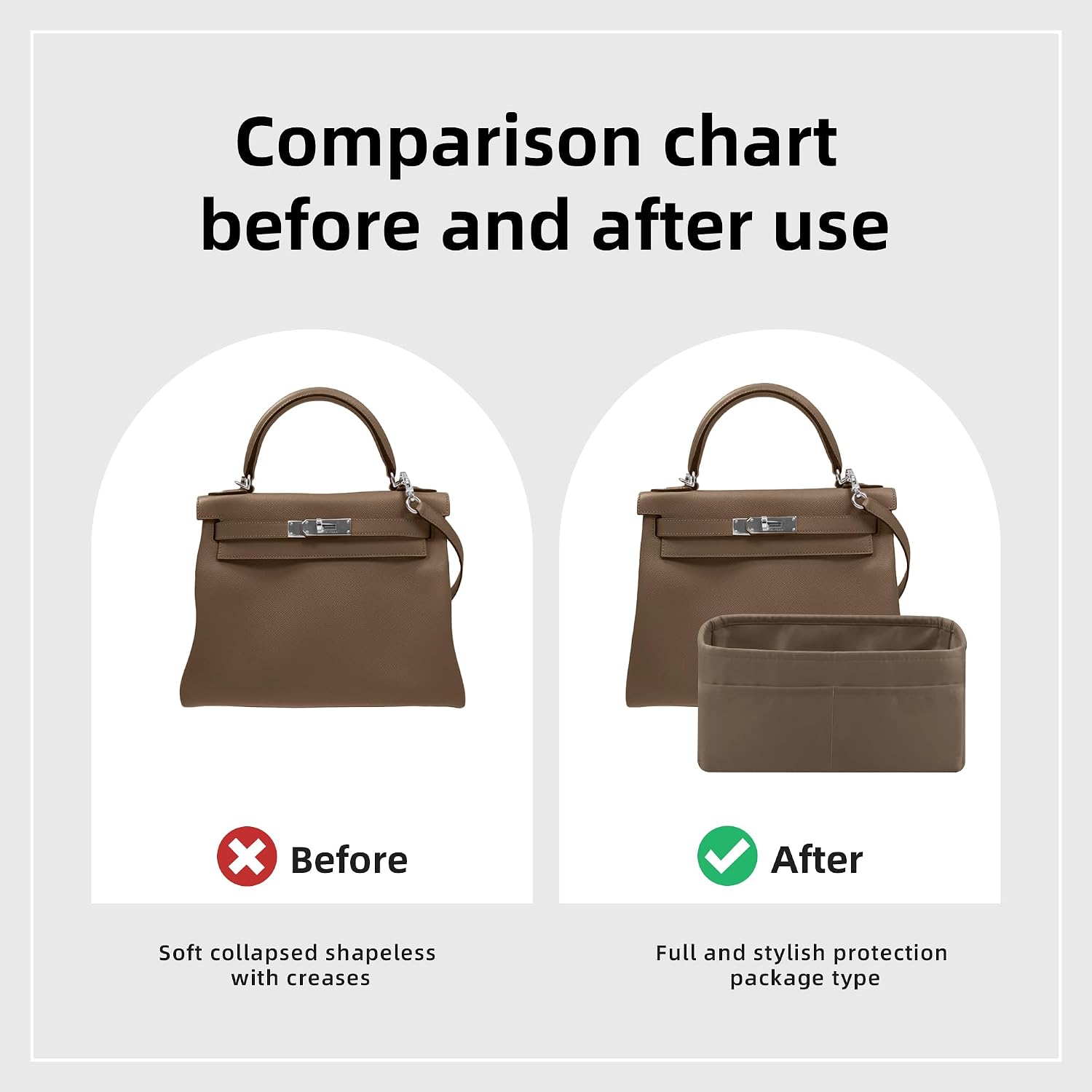 Thumbnail 4 de DGAZ Classic Silk Handbag Organiser