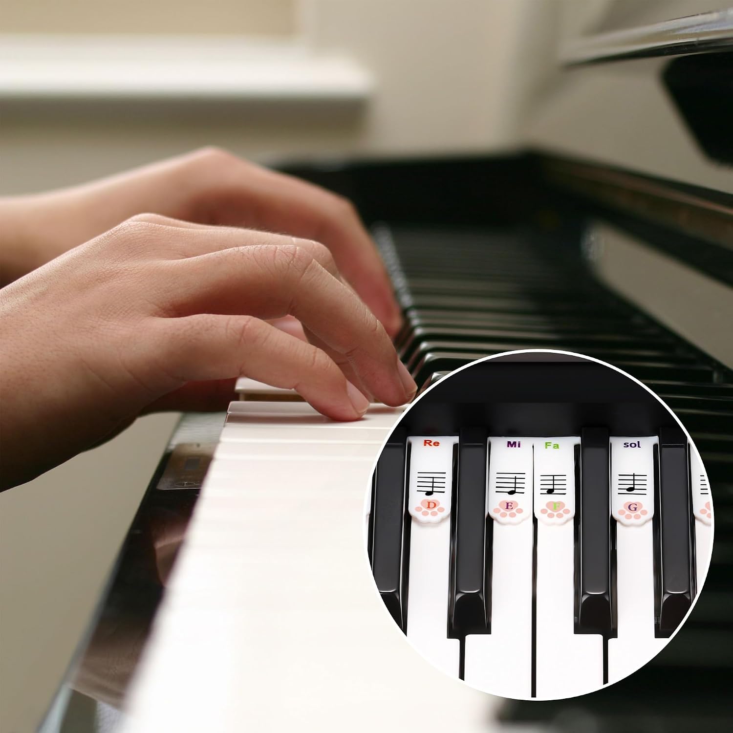 Thumbnail 3 de XynkoreX Piano Keyboard Stickers 88-Key