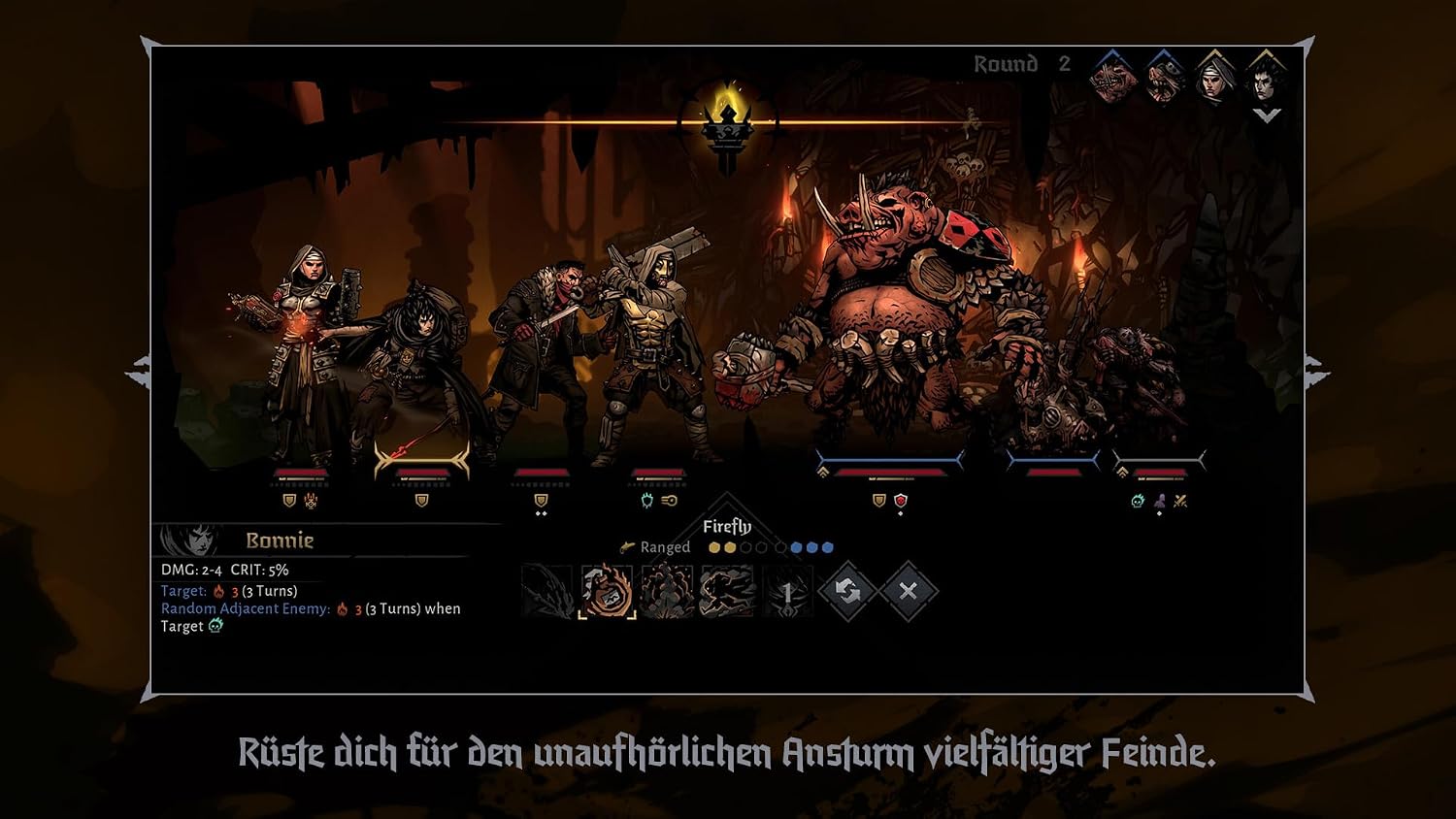 Detalle de Darkest Dungeon 2: Anniversary Edition (PlayStation 5) – Kaufentscheidung und Überblick