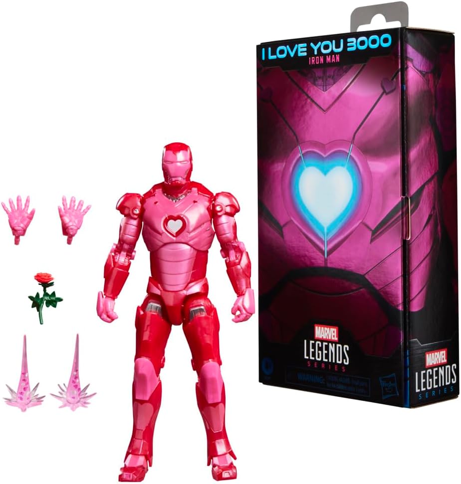 Detalle de Marvel Legends Series I Love You 3000 Iron Man 15-cm Collectible Figure