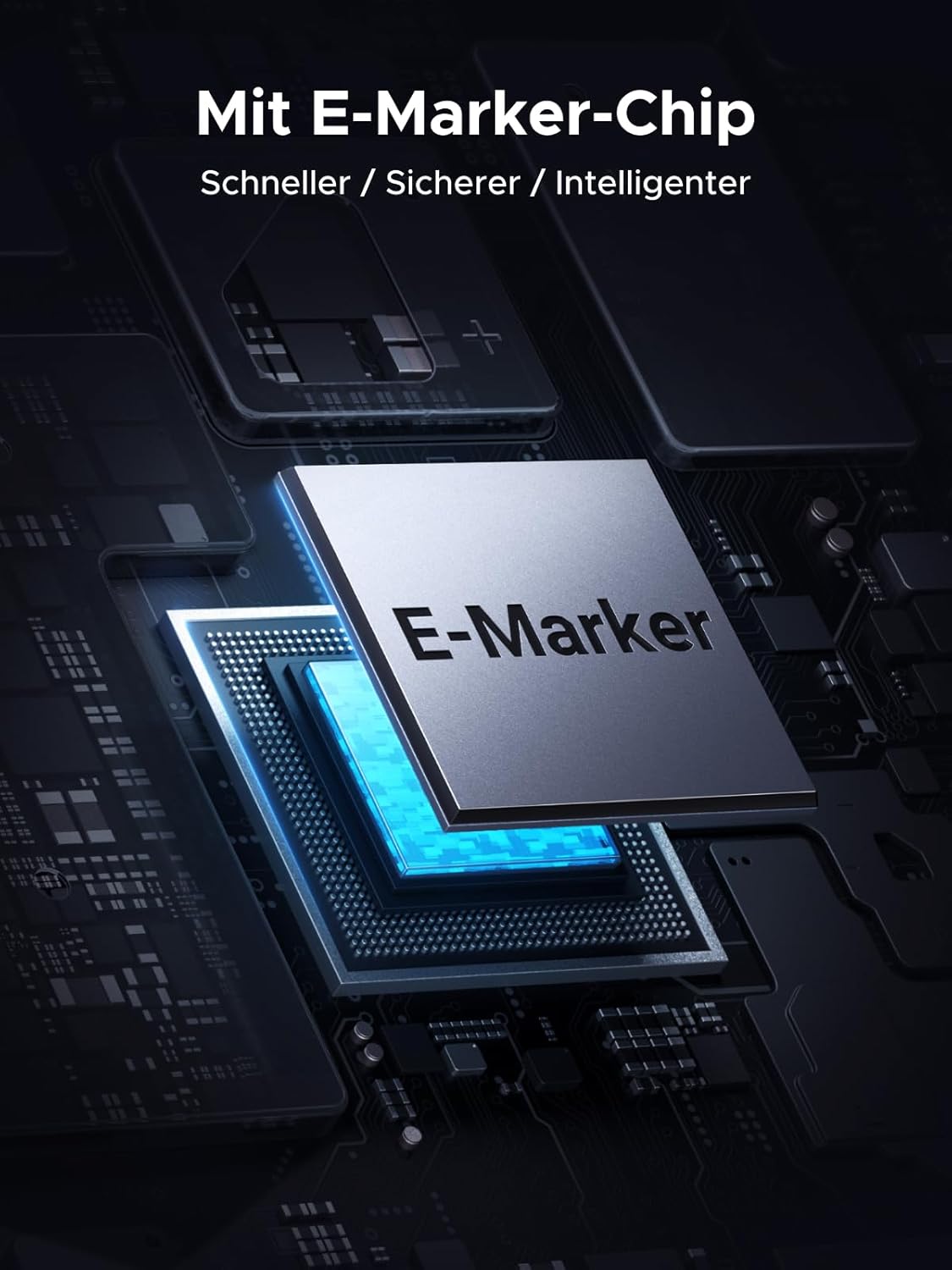 Thumbnail 6 de UGREEN 240W USB-C Kabel mit Display 2 m