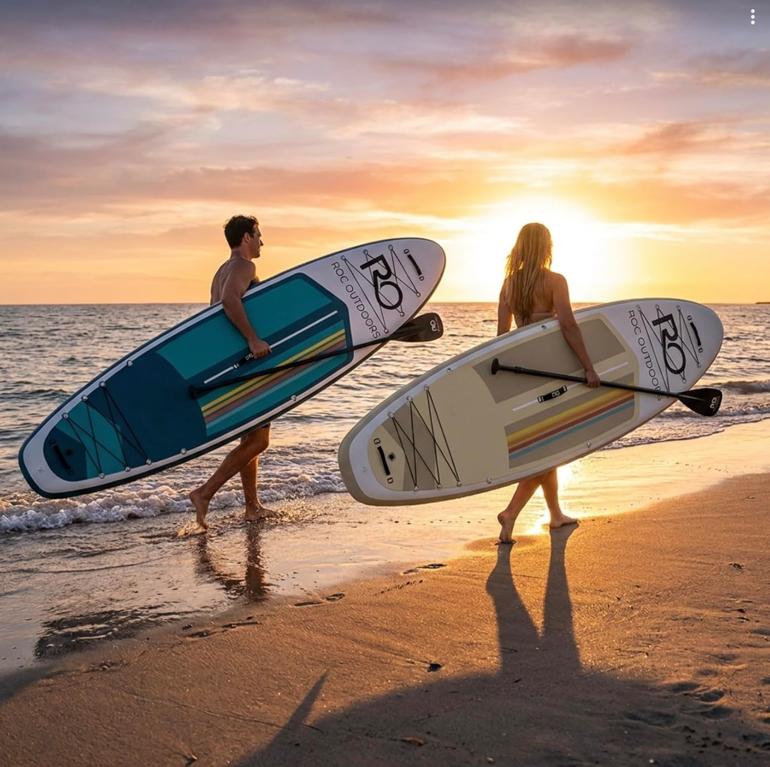 Detalle 2 de Roc Inflatable Stand Up Paddle Board 10'6" with Premium SUP Paddle & Accessories