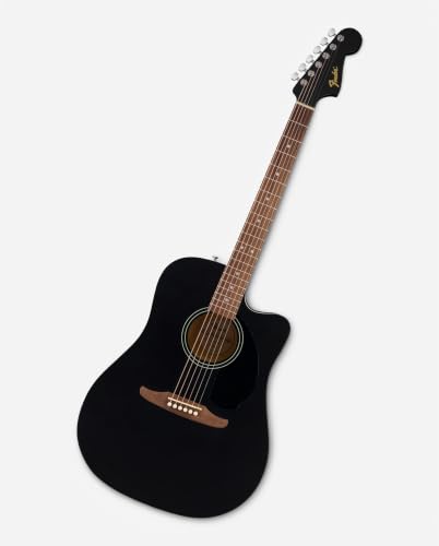 Thumbnail 6 de Fender California Debut Redondo CE Dreadnought Electro-Acoustic – Black