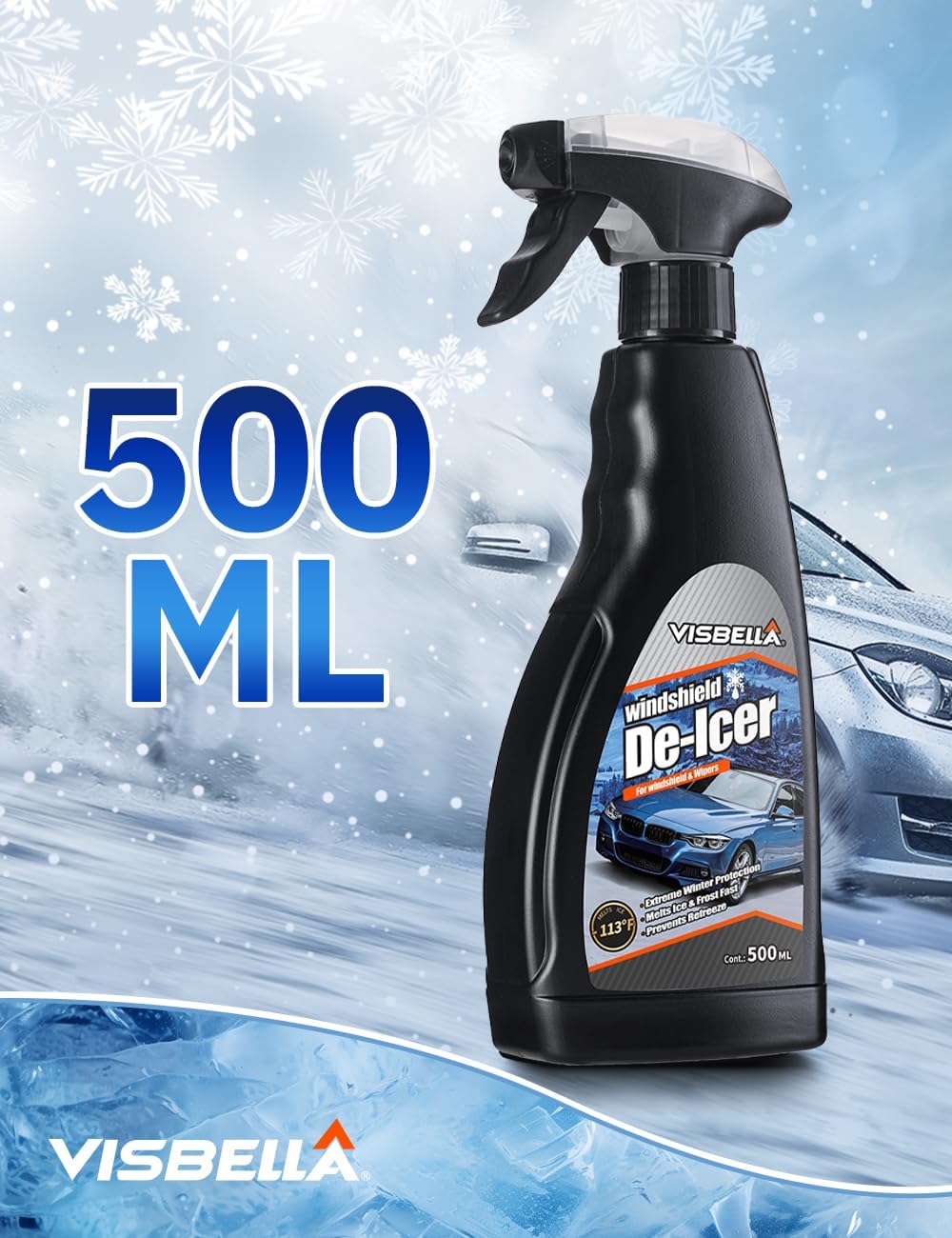 Detalle 2 de Visbella Limpiaparabrisas 500 ml -45 ℃