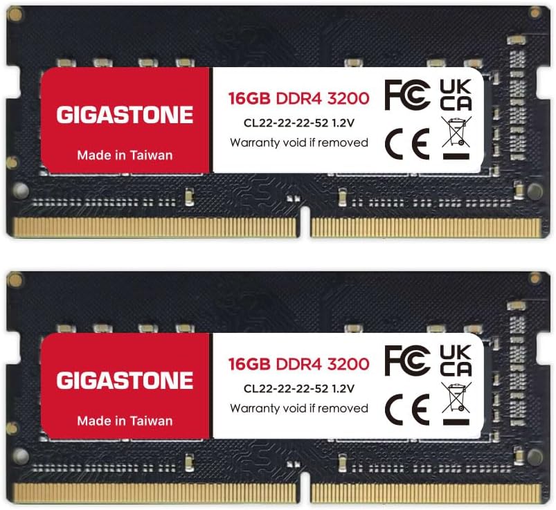 Gigastone DDR4 32 Go 3200 MHz SODIMM
