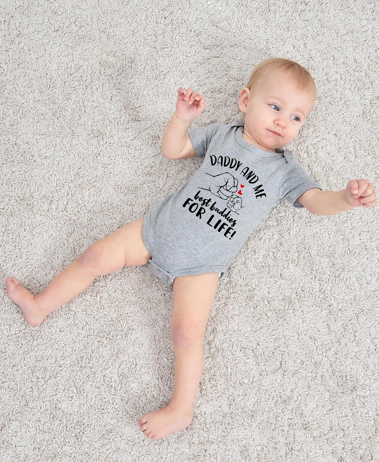 Detalle de RAISEVERN Baby Bodysuit, Cotton
