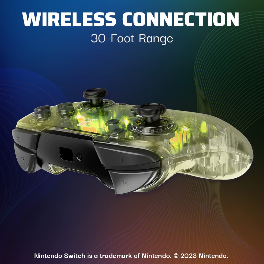 Thumbnail 4 de Afterglow Wireless RGB Controller for Nintendo Switch