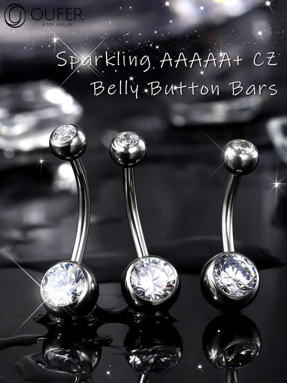 Thumbnail 1 de OUFER piercing nombril 10–16 mm 316L