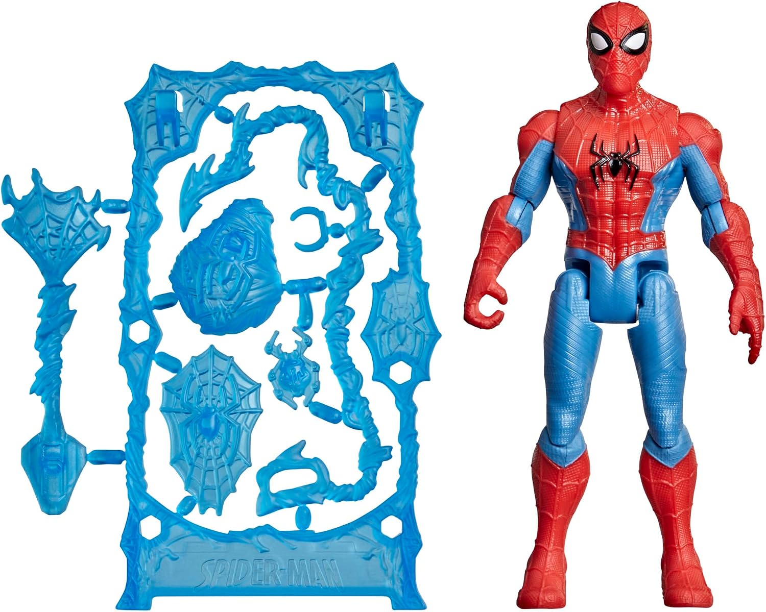 Detalle de Marvel G33955X0 Spider-Man ActionVerse, figurka 11,4 cm z 6 akcesoriami
