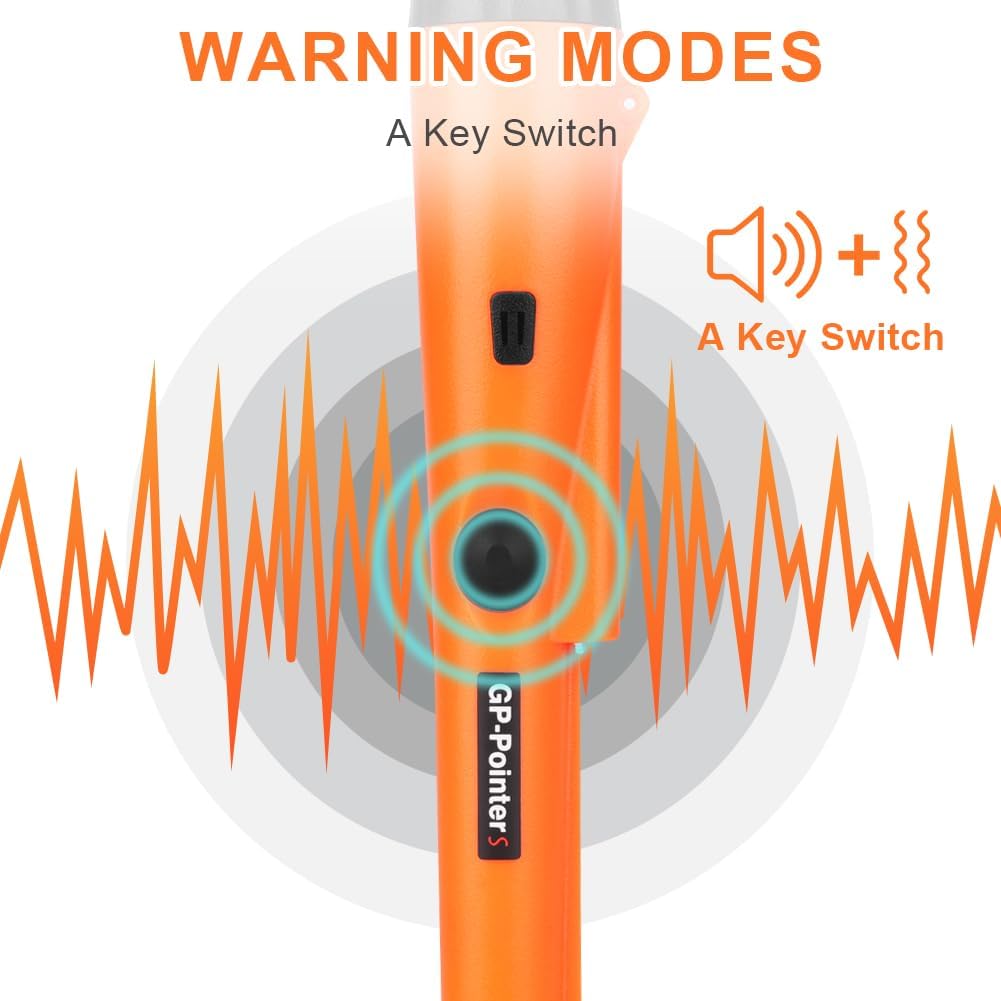 Thumbnail 4 de Flintronic Metal Detector impermeabile IP66 a scansione 360° con LED e allarme