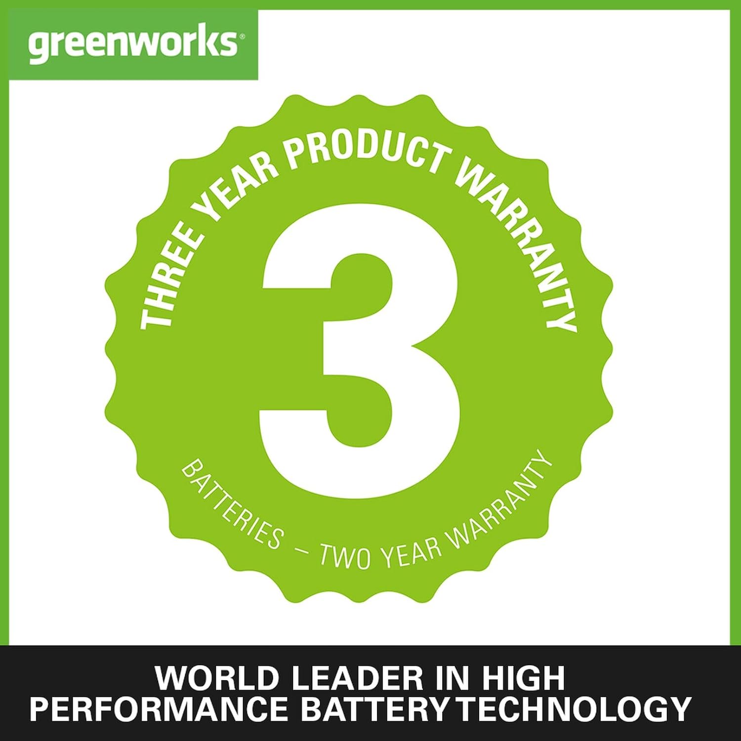 Thumbnail 1 de Greenworks 48V (24V x 2) Cordless Axial Leaf Blower with Brushless Motor, Turbo & PLUS 2 x 24V 2Ah Batteries (GD24X2ABK2X)
