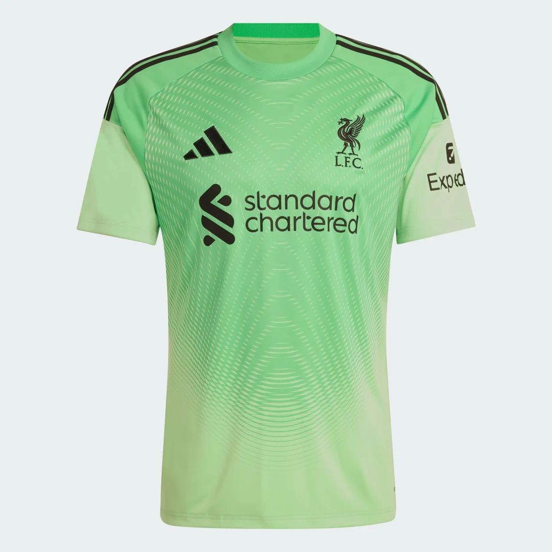 Detalle 2 de Camiseta de portero Liverpool FC 25/26 - Adidas, color Verde