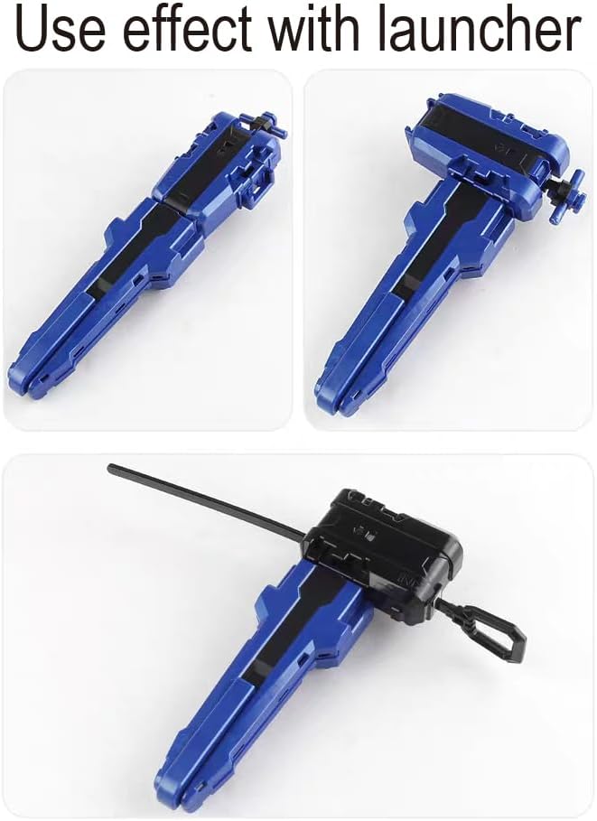 Detalle de Cunjxtan X Battle Blades & Spinning Top Set with 12 Tops and Launchers