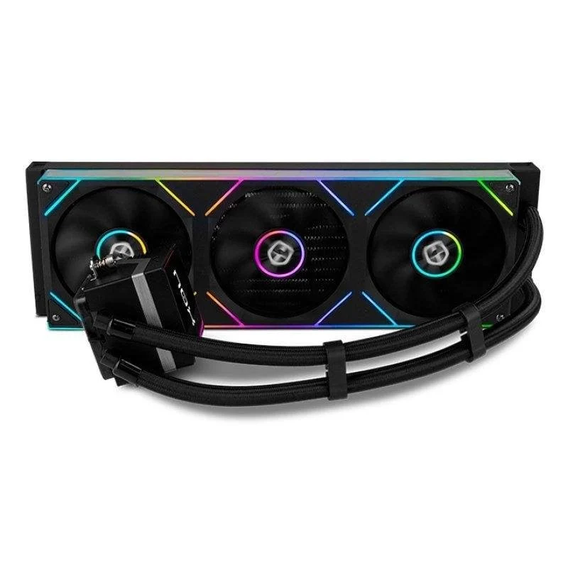 Detalle 2 de Refrigeración Líquida NOX Hummer M-360 LCD 360mm ARGB – Negro