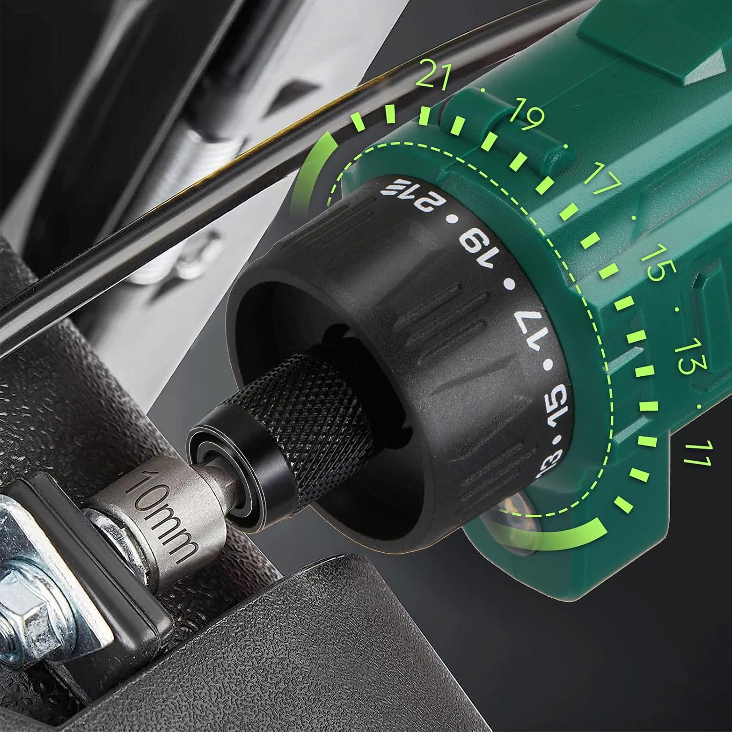 Thumbnail 5 de POSENPRO PCCS54GV - 2 accuschroevendraaier, 8 V, 10 Nm en 82 accessoires