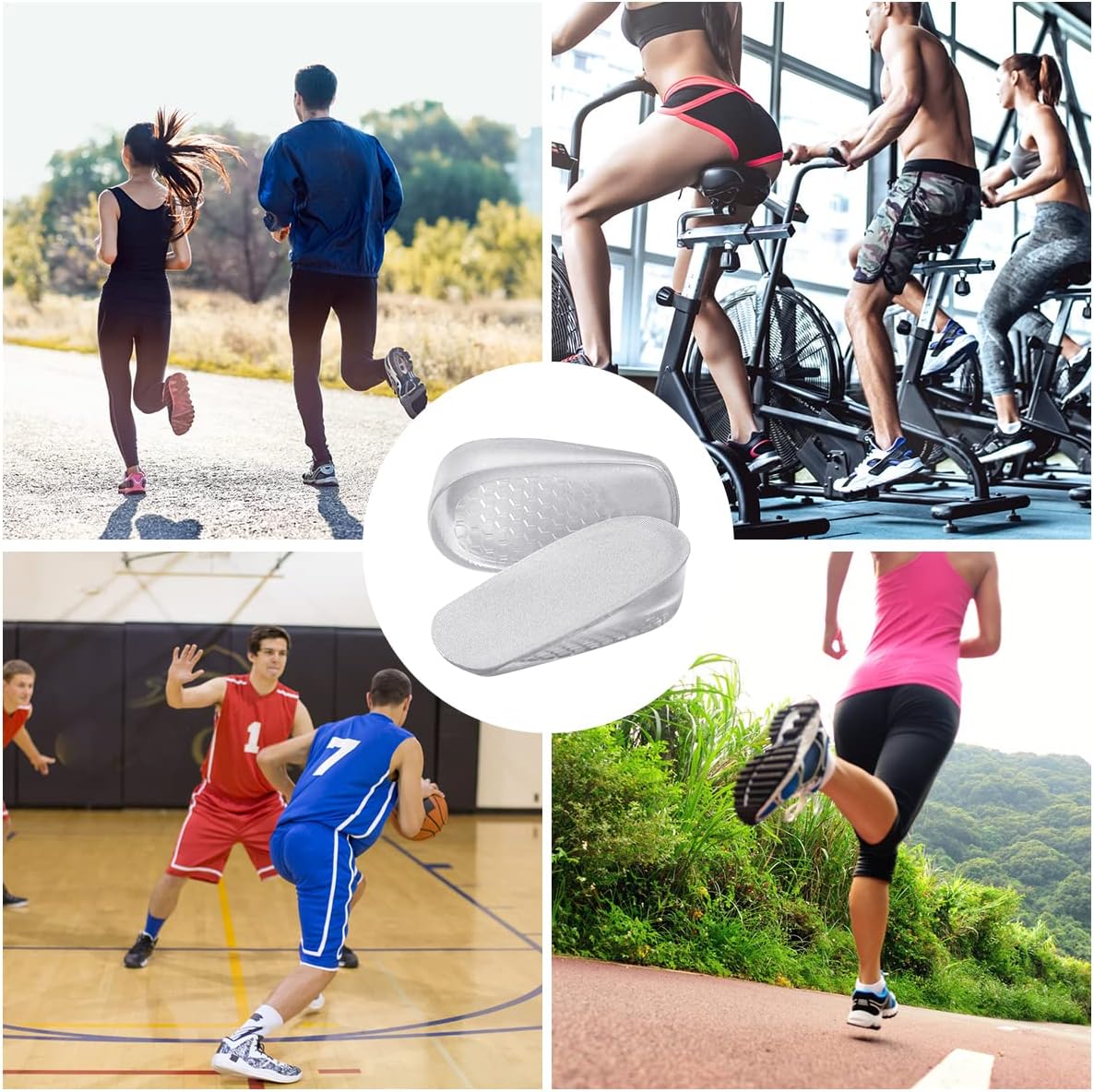 Thumbnail 6 de URAQT Plantillas Altura Hombre y Mujer 👟, 2 Pares Aumentan Altura