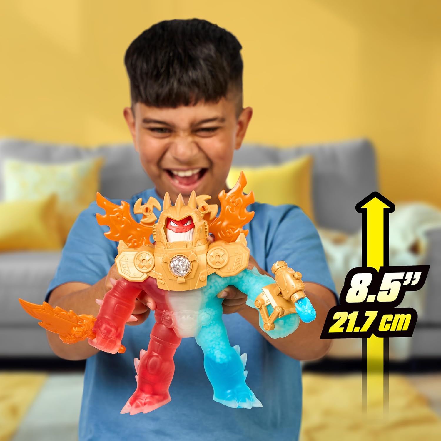 Detalle 2 de Heroes of Goo Jit Zu Goo-Tron Supreme figura interactiva