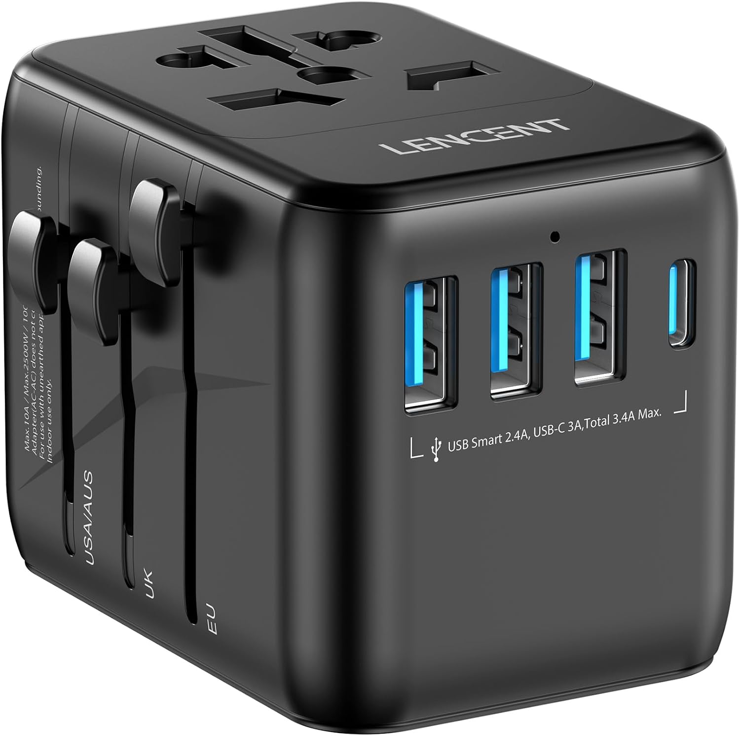 Detalle de LENCENT Adaptateur universel 1000W