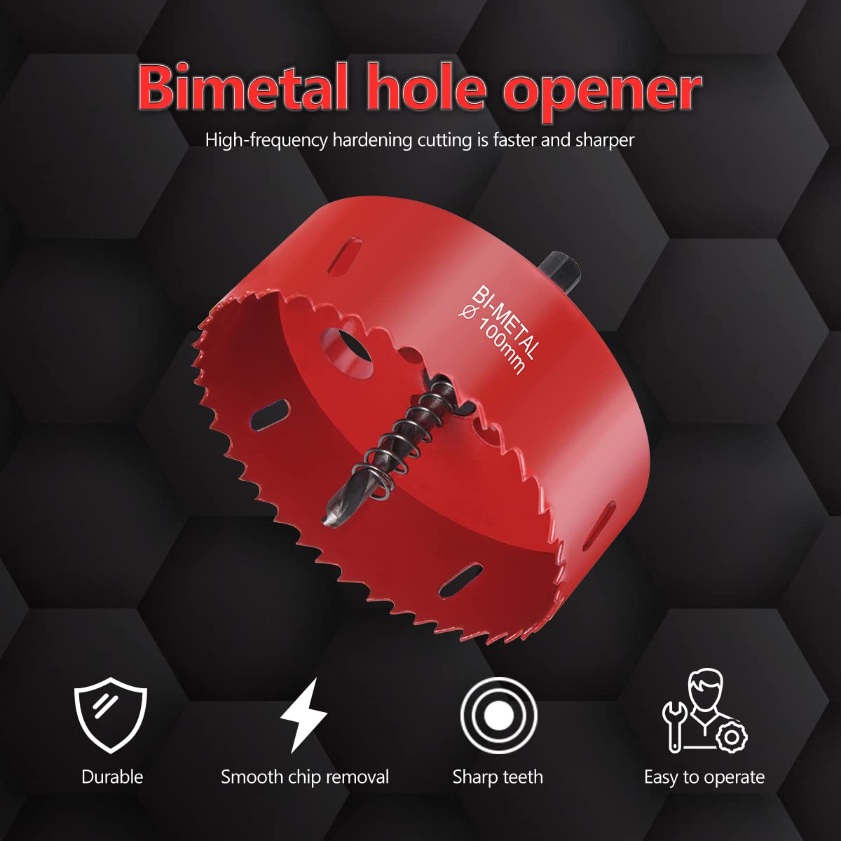 Thumbnail 4 de flintronic 100mm Bi-Metal Hole Saw