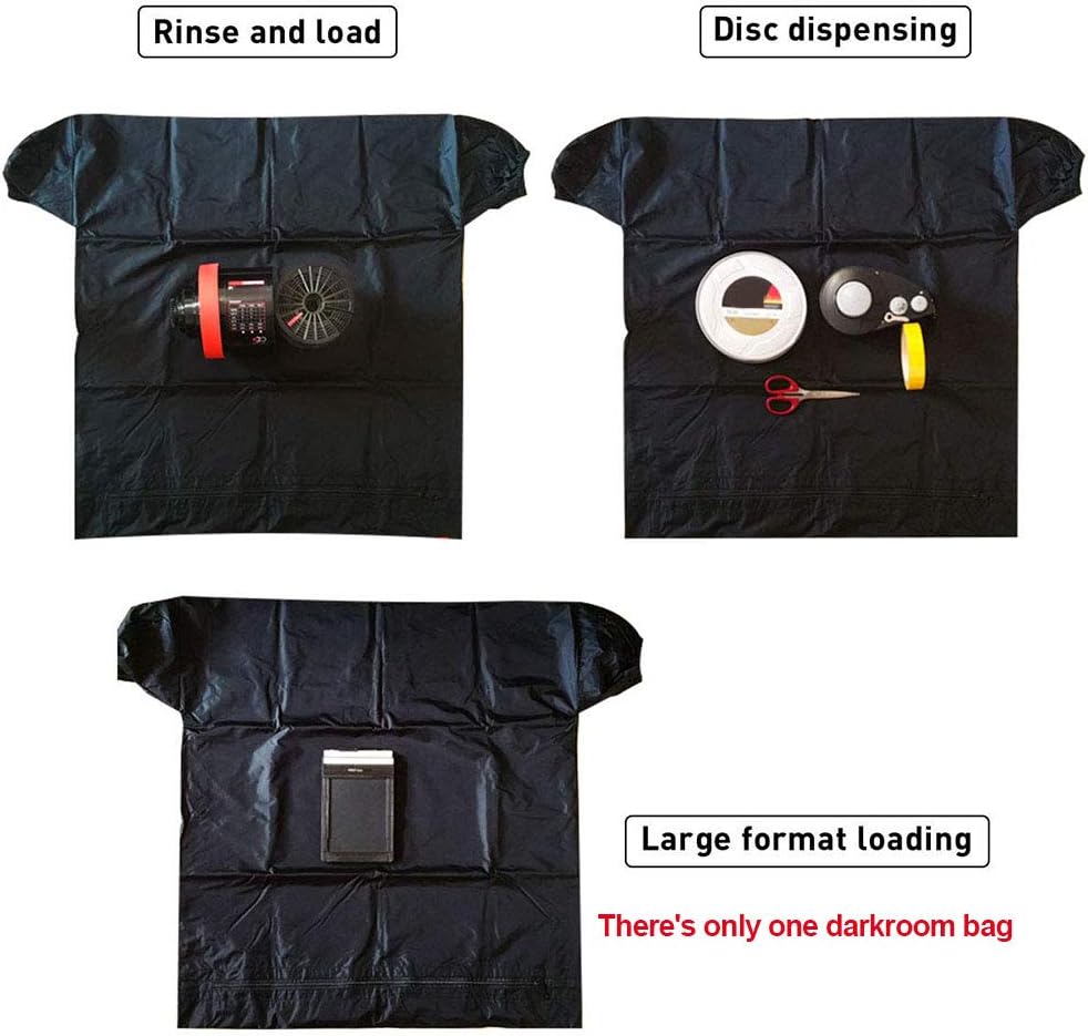 Detalle de Darkroom Bag 59x60cm cotton anti-static film changing bag for photographers
