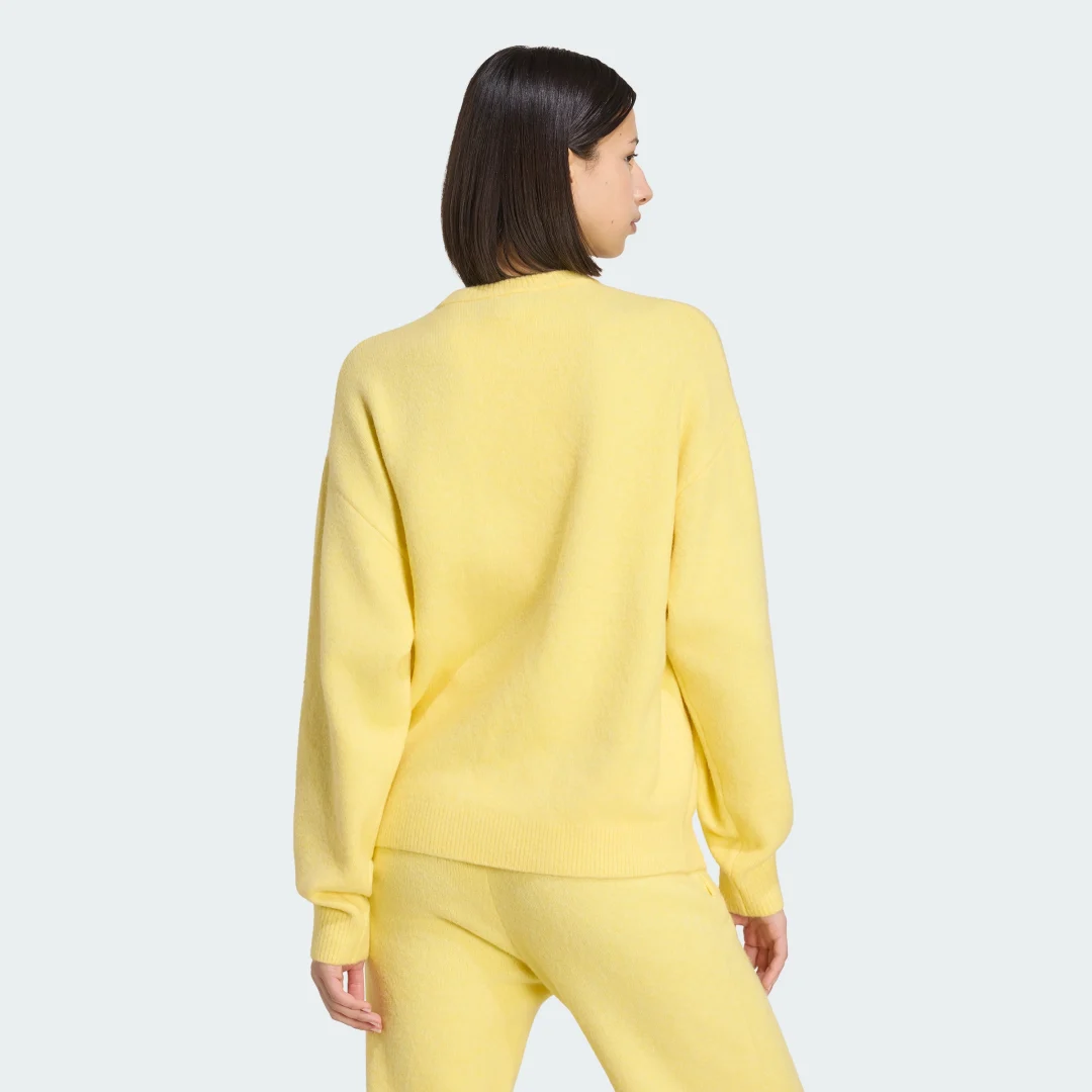 Detalle de Pantalón de punto adidas Originals Athletic Dept – Amarillo
