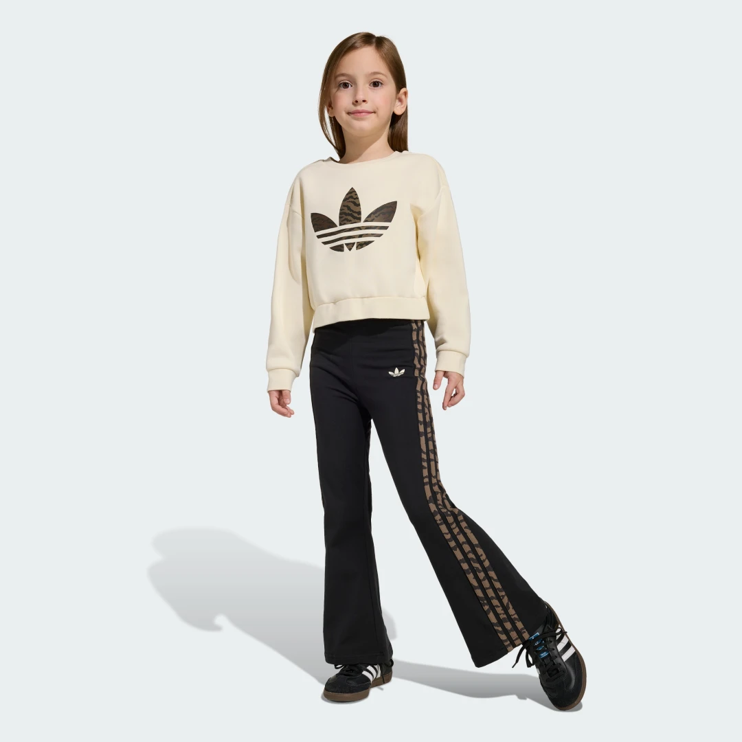 Detalle de Conjunto con sudadera de cuello redondo Boxy - Adidas